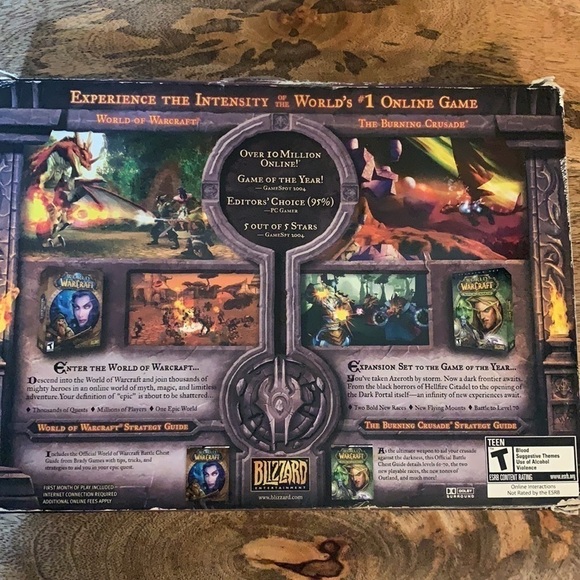 World of WarCraft Battle Chest DVD Online Game Set - Picture 2 of 8